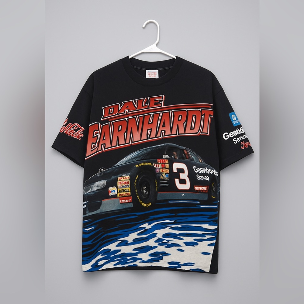 Dale Earnhardt Black Graphic Tee NWOT